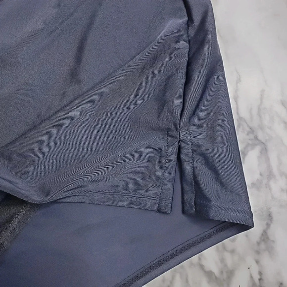 St. John's Bay Swim Short Bottom Color Black Built-In Brief - Picture 9 of 15